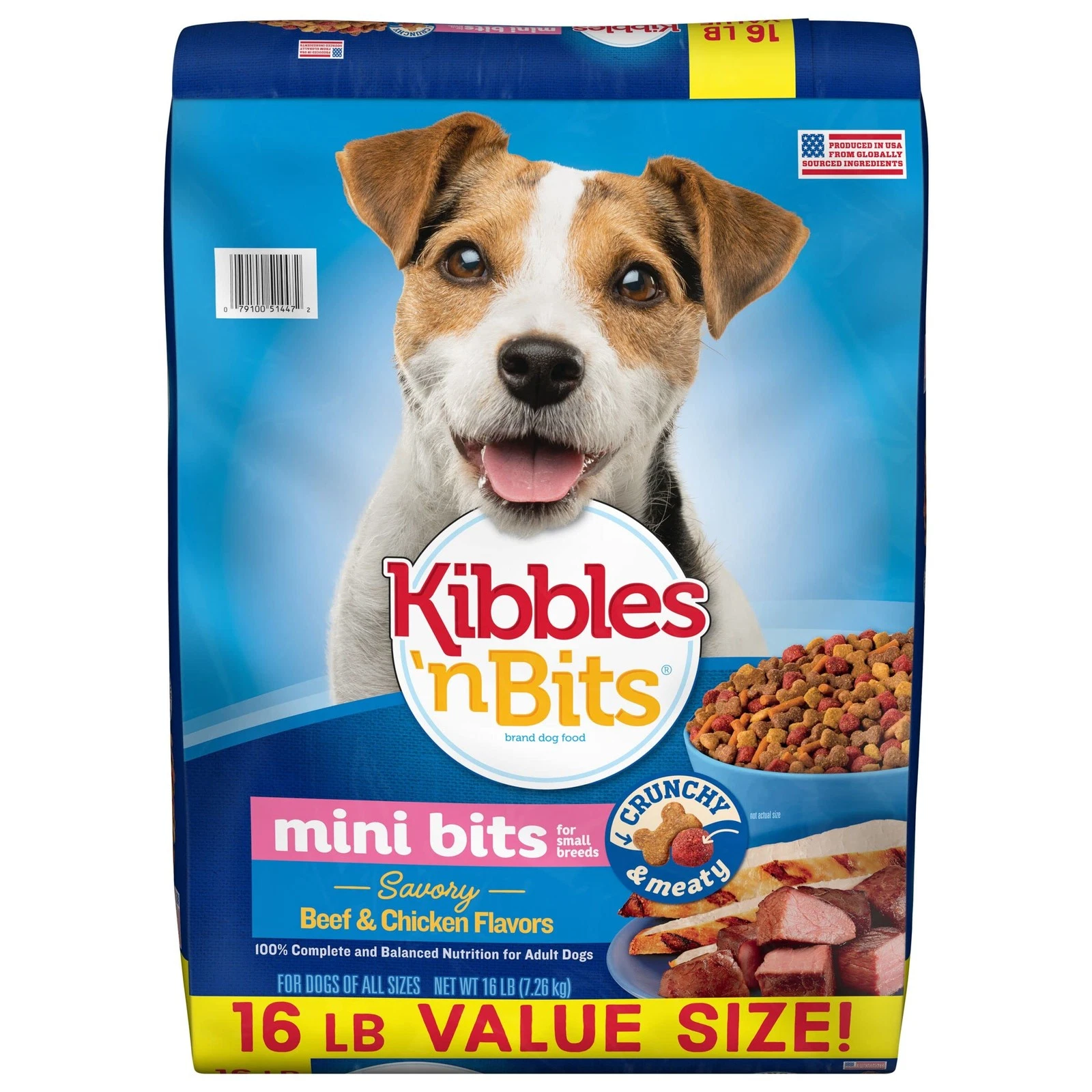 Kibbles 'N Bits Small Breed Mini Bits Savory Beef & Chicken Flavors Do