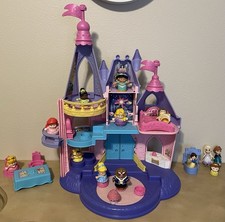 Fisher Price Disney Little People Musical Princesa Palacio Castillo 9 Figuras Extra