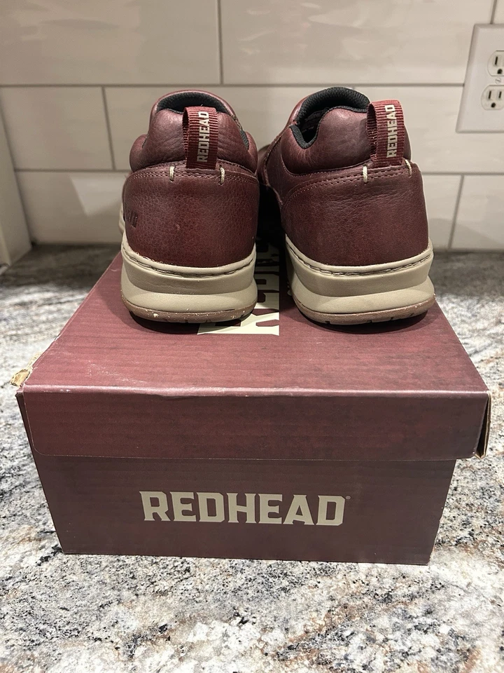 Cuero seco hueso pelirrojo sin usar, para hombre 10M Foto 4 de 4