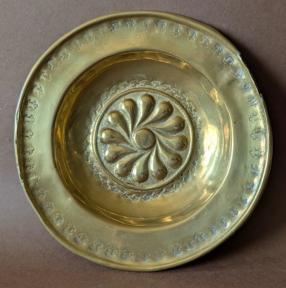 ANCIEN ÉLÉMENT DÉCORATIF En Bronze, Ornement Fin XIX Ème S EUR 30,00