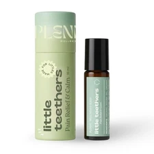 Natural Teething Relief Roller with Organic Essential Oils, 3 Months+, Made w...