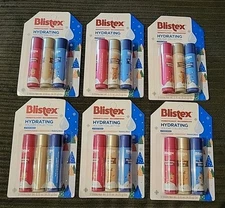 (6) Blistex Lip Moisturizer Holiday Collection (18 Sticks Total)