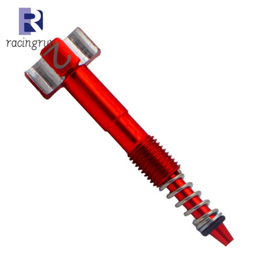 #ad Carburetor Idle Mixture Screw Red For Harley Davidson HSR 42mm 45mm 48mm $18.99