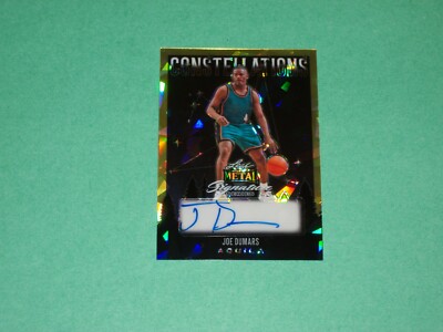 Joe Dumars Auto Card 2024 Leaf Metal Signature Series 1/1 Detroit  display picture 1