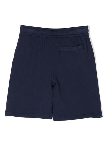 NWT Polo Ralph Lauren Boys Spa Terry Logo Graphic Athletic Shorts Navy 2/2T - Picture 2 of 3