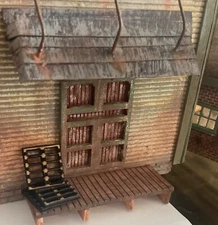 O Scale Freight Door Assortment 8-Pack    Laser Cut Scratch Building Supplies