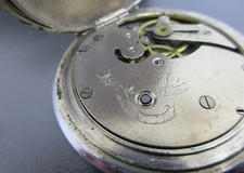 Montre à Gousset L'Alouette - Mécanique Avec Balancier Cassé - Pour Pièces Détachées - Occasion