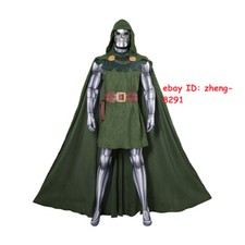 Avengers:doomsday Doctor Doom Cosplay Jumpsuit Outfit Halloween Costume Bodysuit