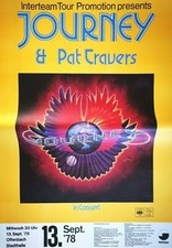 JOURNEY  1978 OFFENBACH - orig. Concert Poster - Konzert Plakat - DIN A1