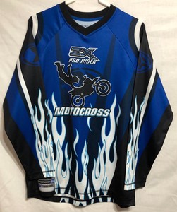 blue motocross gear