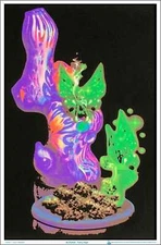 Fairy High Blacklight Poster - Flocked - 23" x 35"