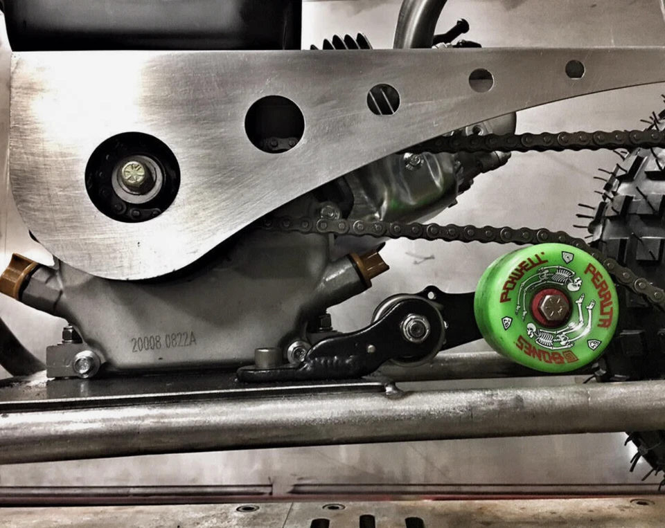 Mini Bicicleta Predator Protector de Cadena Aluminio 212cc 196cc 200cc Hecha en EE. UU. Foto 3 de 3