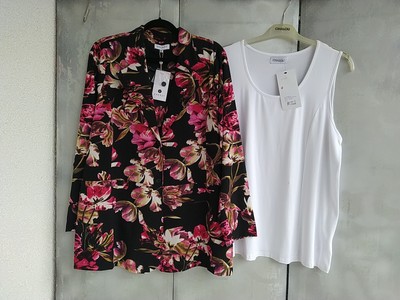 Chalou , Zhenzi , Damen Kleiderpaket 2 x 48 Shirt Jacke ehemaliger UVP 108