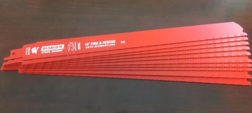 (Qty 10) DIABLO 12" 14/18 TPI DIABLO AUTO DISMANTLING SAW BLADES DS1214WBF