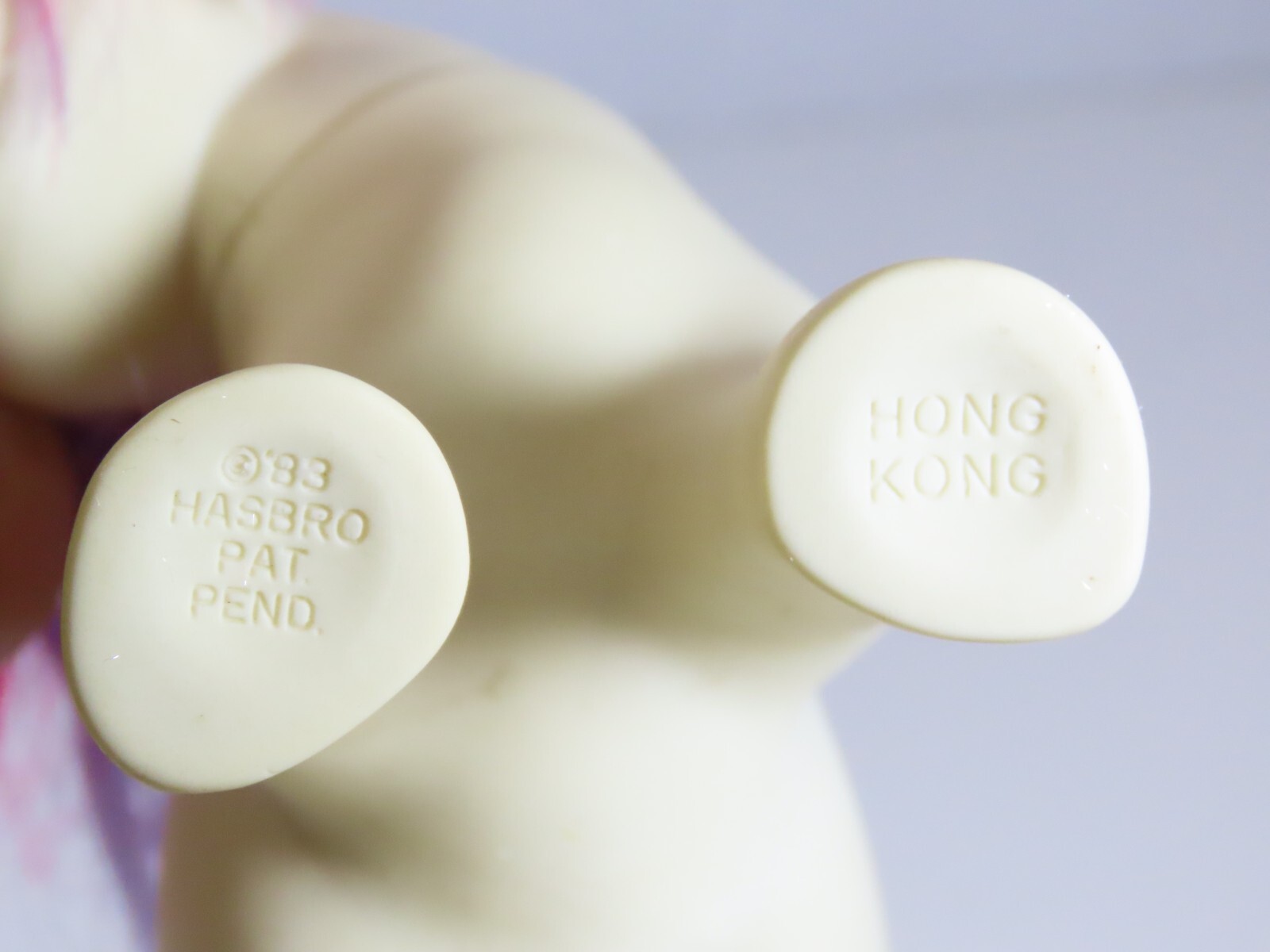 Figurina cappello magico My Little Pony G1 vintage 1983 Hong Kong C8806