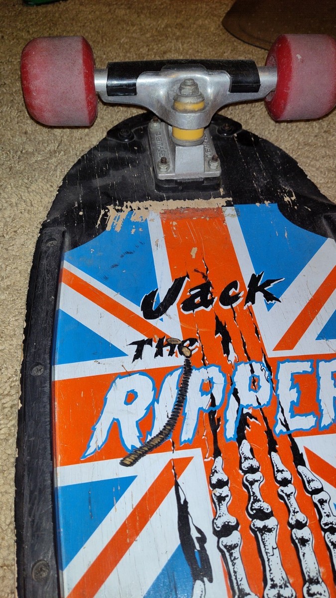Jack The Ripper Variflex Vintage Skateboard Extremely Rare 1980s