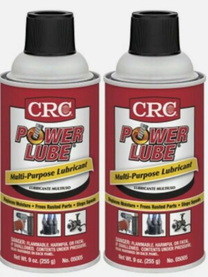 CRC Power Lube Multi-Purpose Lubricant (9 Wt Oz) - 2 Pack CRC05005-2PK