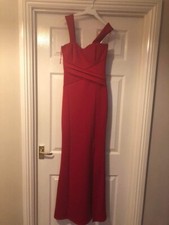 Lipsy Ball Gown - Red