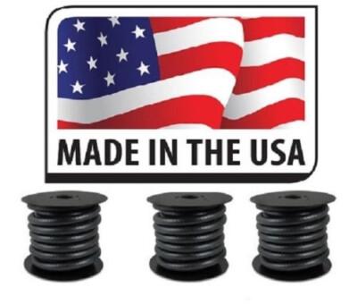 FUEL LINE HOSE 3 ROLL ASSORTMENT 1/4 5/16 3/8  X 25 FT SPOOLS FREE SHIP R6