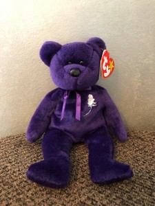 princess bear beanie baby ebay