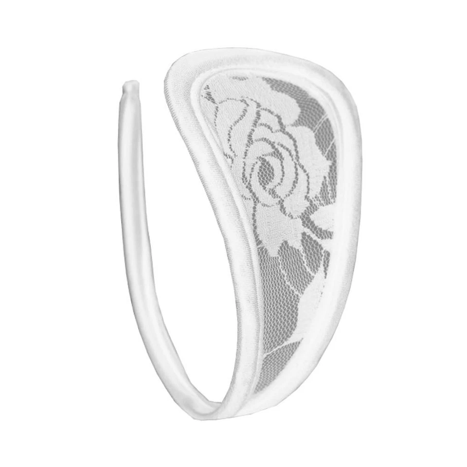 3er Set Spitze Damen C-String Slip Mini Bikini Schwarz Unterhose Dessous S/M/L - Bild 4 von 4