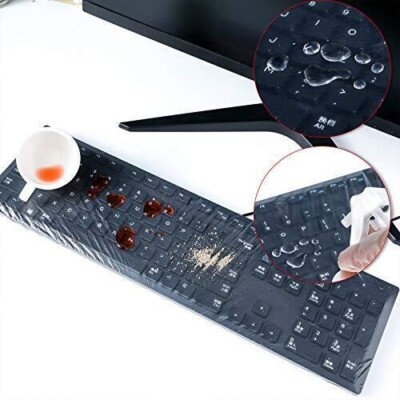 KEYBOARD PROTECTOR by Viziflex Disposable Skin for Keyboard, Box 50 Pieces