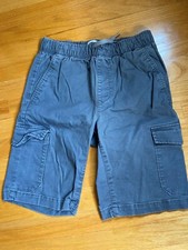 Boys Old Navy Cargo Shorts, Greenish Gray, XL 14-16 Great Buy
