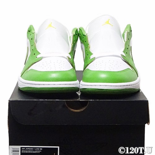 Air Jordan 1 Low SE "Chlorophyll" White/Chlorophyll HF4823100 Size 8