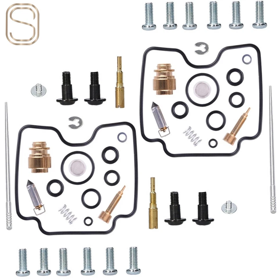 For 1999-2009 Yamaha V-Star 1100 XVS1100 Carburetor Rebuild Kit Oring Heater New - Image 2 of 4