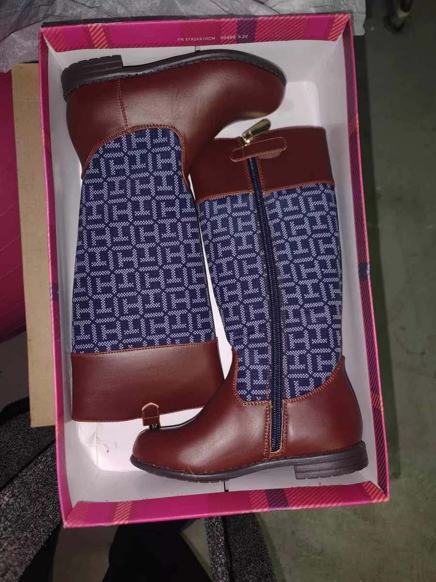 Tommy hilfiger girls store riding boots