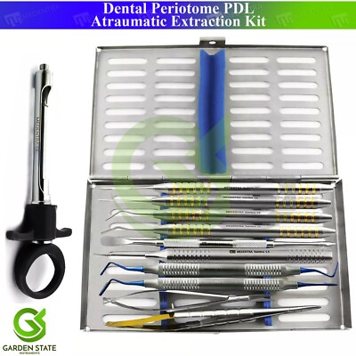 Dental Periotome PDL Atraumatic Extraction Kit Implant Site Preservation Casette