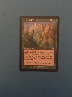 Magic The Gathering - Overlaid Terrain - Nemesis By