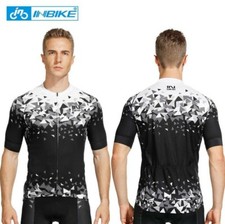 INBIKE Hombres Ropa de Montar Equipo Profesional Ropa Manga Corta Bicicleta Jersey Conjunto 3XL