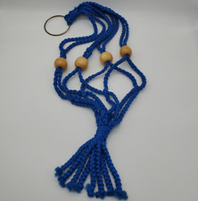 Vintage Handmade Macrame Hanging Planter
