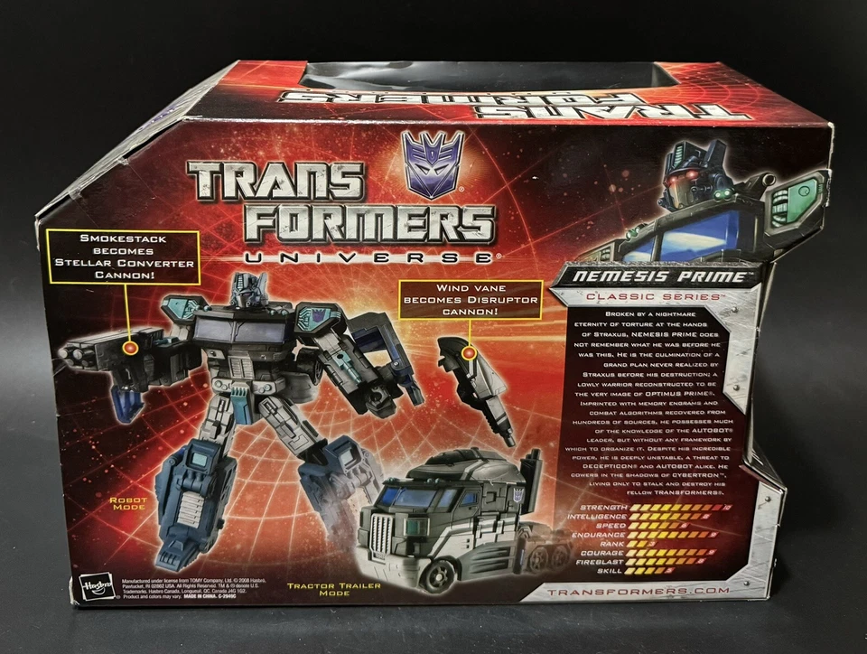 Transformers Universe Nemesis Prime With Trailer MISB - Image 3 of 4