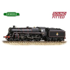 N Gauge Farish 372-730SF DCC Sound BR 5MT with BR1C Tender 73065 BR Black Loco