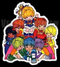 Rainbow Brite 4 inch Vinyl Sticker indoor/outdoor UV Waterproof 80s