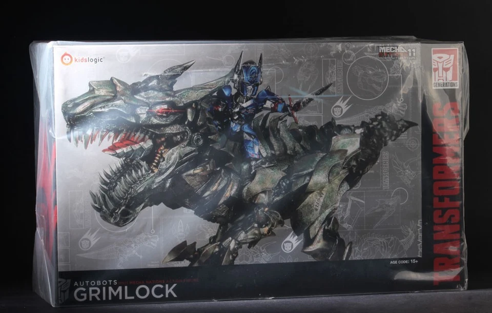Kids Logic MN11 Mecha Nation Transformers AOE Grimlock Optimus Prime LED FIGURE - Image 2 of 4