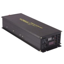 3000W Pure Sine Wave Inverter 12V DC to 120V AC Solar Battery Power Generator
