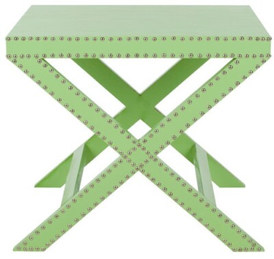 Safavieh Jeanine X End Table Light Green, Reduced Price 2172705662 FOX9500D
