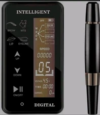 Permanent Makeup Pen Eyebrow Lip Eyeliner Rotary Tattoo Machine Microblading 10p