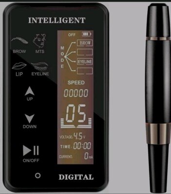Permanent Makeup Pen Eyebrow Lip Eyeliner Rotary Tattoo Machine Microblading 10p