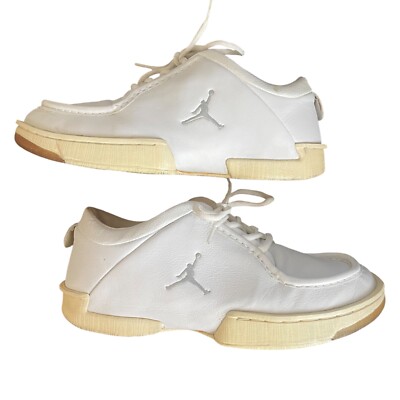 Nike Jordan Jordan Boat Shoes NIKE AIR JORDAN 2003 Certify Size 11 White  Leather Lace-Up