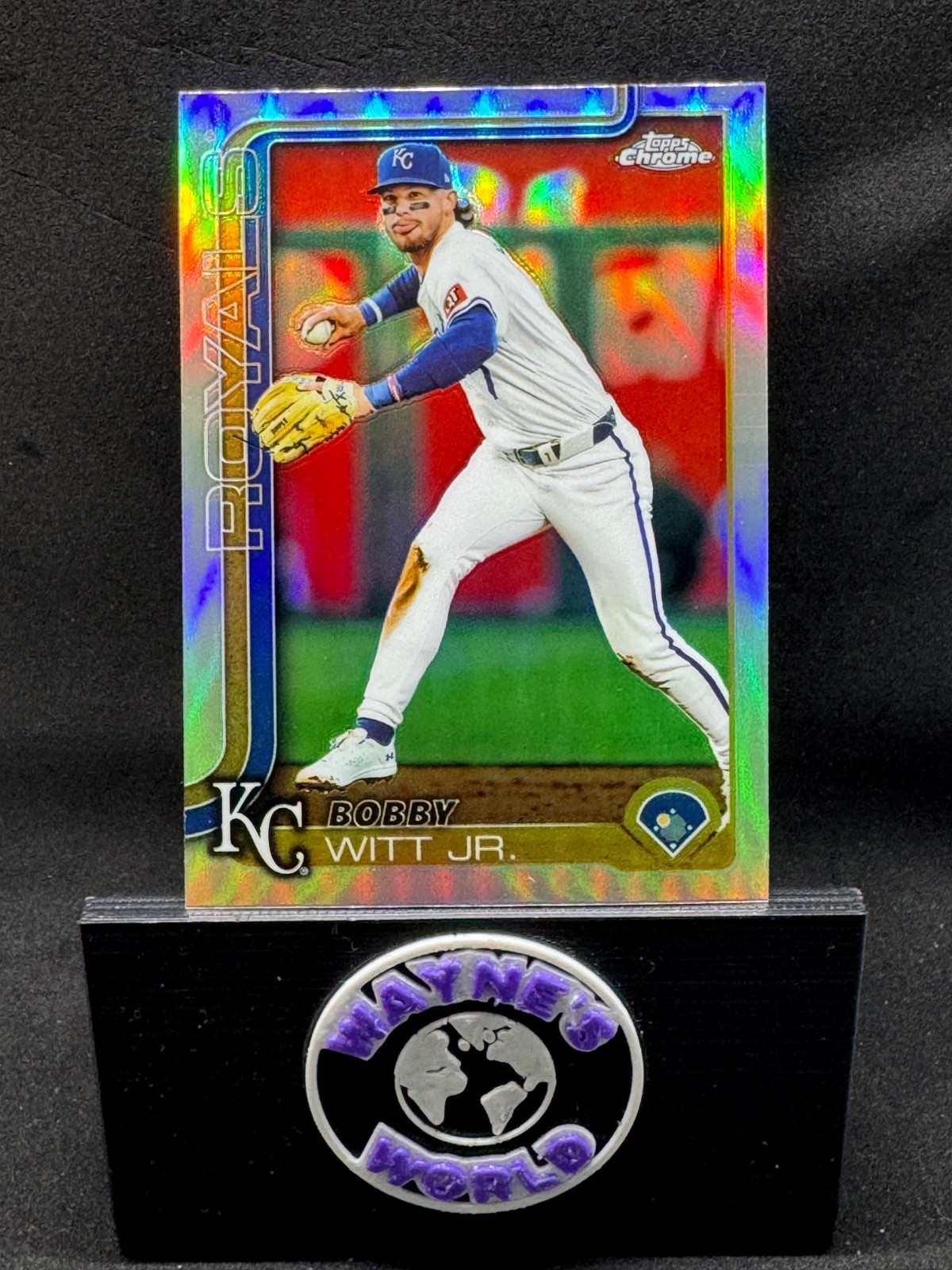BOBBY WITT JR 2025 Topps Chrome REFRACTOR #93 Kansas City Royals