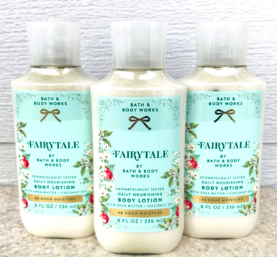 【Fairytale】Bath&bodyworks ボディークリーム ３本 3 Bath & Body Works FAIRYTALE Body Lotion 8oz LOT/SET of 3 | eBay