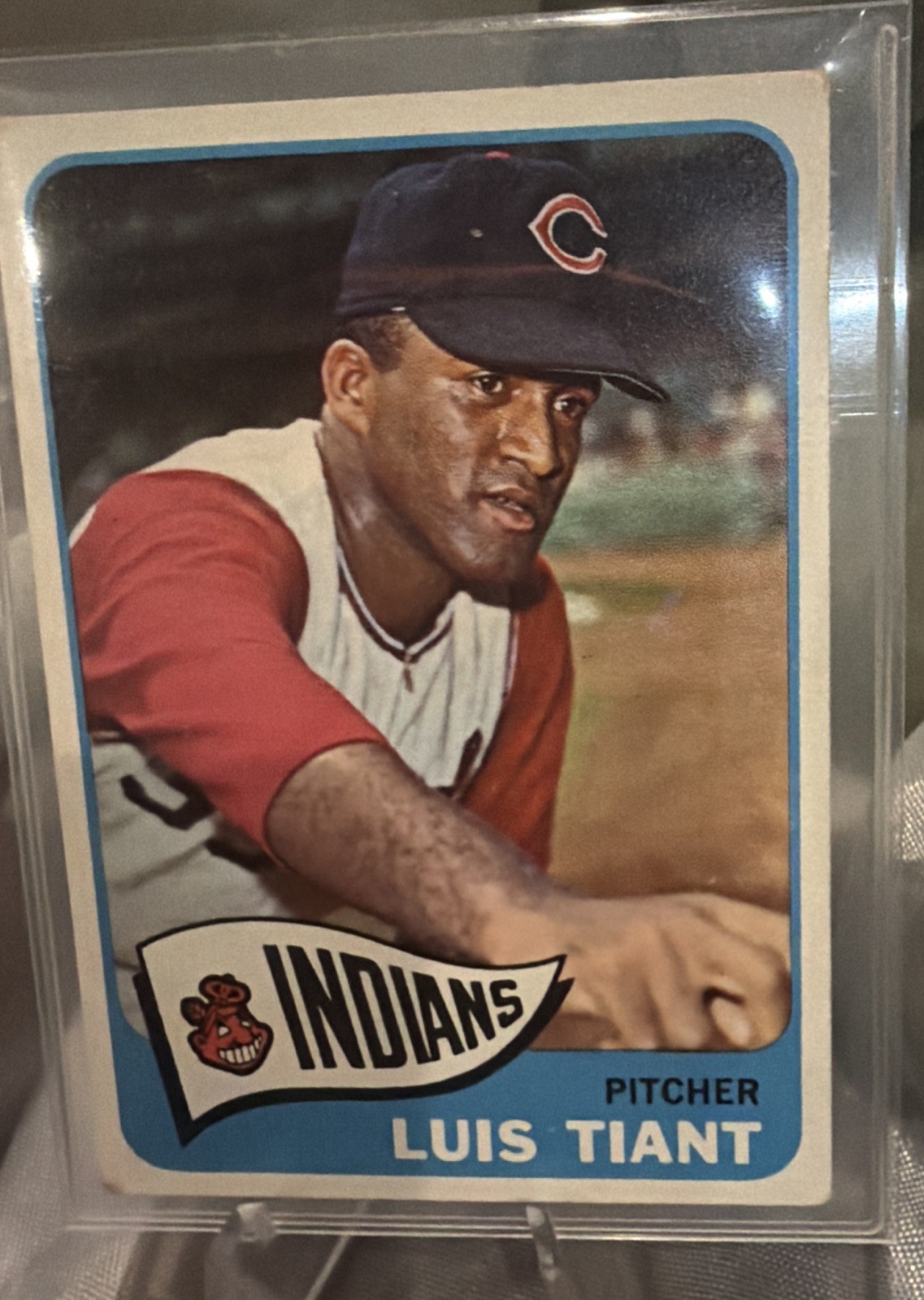 1965 TOPPS BASEBALL #145 LUIS TIANT (RC)!! ROOKIE CARD!!