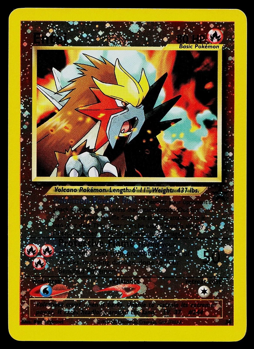 entei pokemon card price Entei Pokemon Card for sale