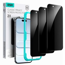 3 Pack for iPhone 16 Pro Max Privacy Screen Protector, Anti-spy Tempered-Glas...
