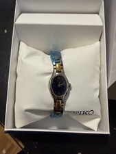 NEW* Seiko Women's SXGJ73 Dress Two-Tone Watch MSRP $195!