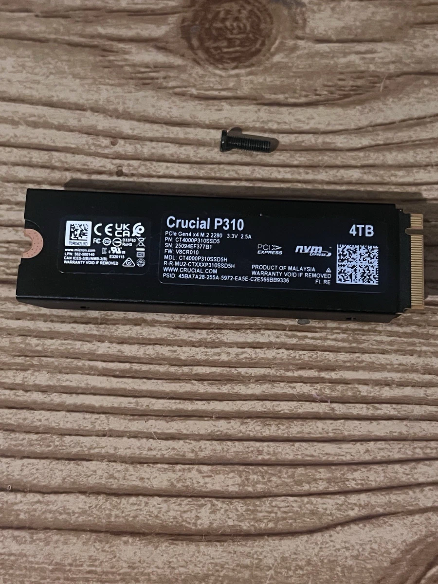 4 TB Storage Capacity Solid State Drives for sale - eBay
